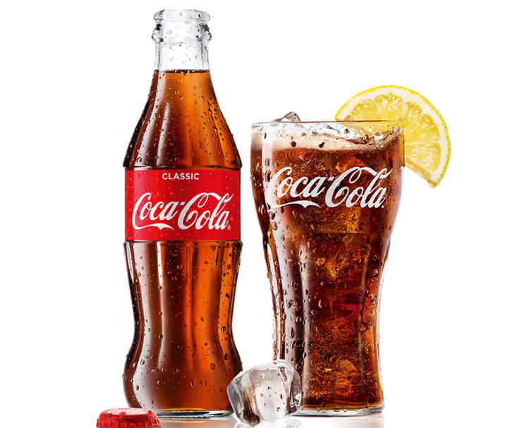 Газированный напиток "Coca-Cola Classic" 0,33 л (стекло)