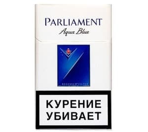 Сигареты "Parliament" Aqua Blue